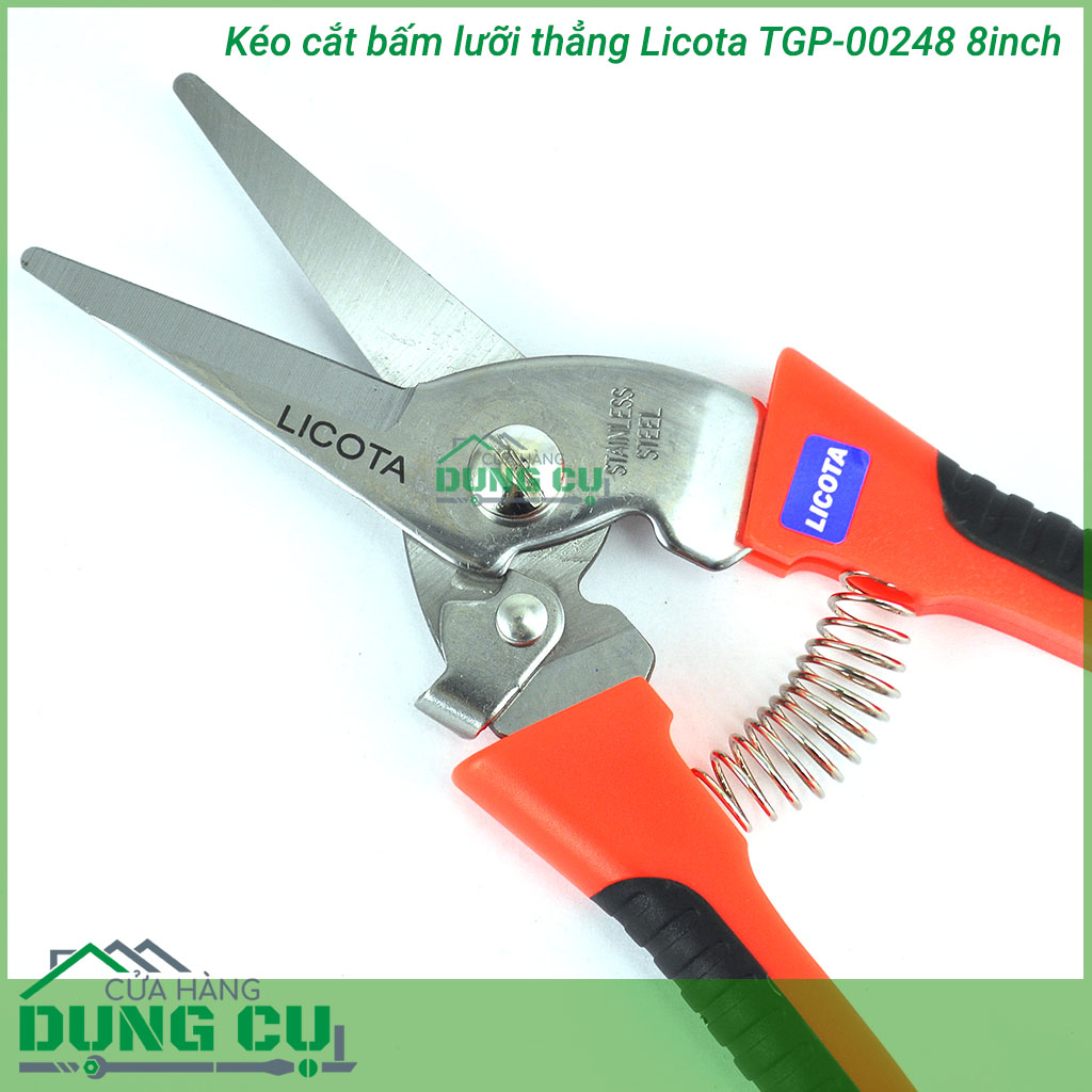 Kéo cắt tỉa và bấm Licota TGP-00248-6 6,5inch