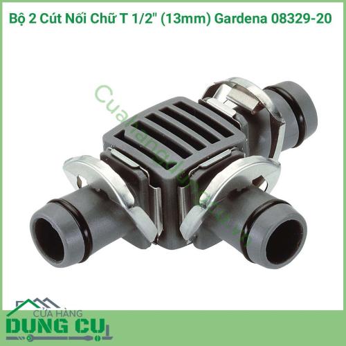 Cút nối ống chữ T 1/2 inch (13mm) Gardena 08329-20