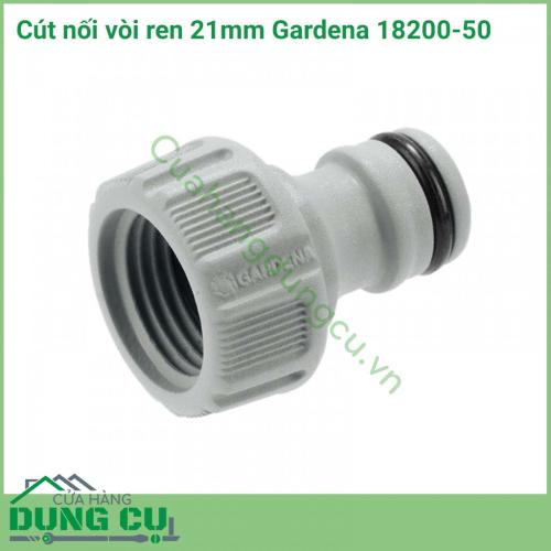 Cút nối vòi ren trong Gardena 21mm 18200-50