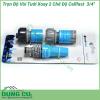 Trọn bộ vòi tưới xoay 2 chế độ Cellfast