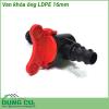 Van khóa ống LDPE 16mm