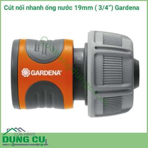 Cút nối nhanh ống nước 19mm 3/4inch Gardena 18216-50