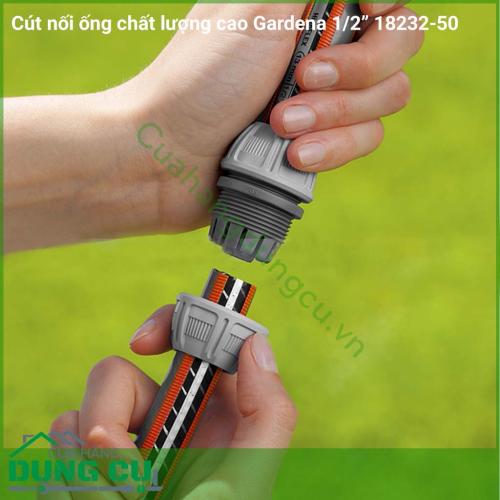 Cút nối ống chất lượng cao Gardena 1/2 inch 18232-50