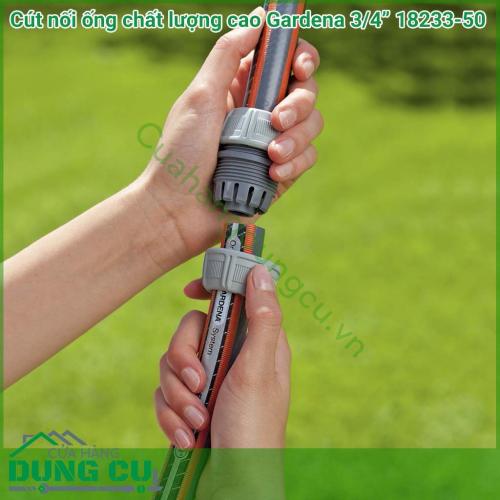 Cút nối ống chất lượng cao Gardena 3/4 inch 18233-50.
