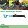 Dụng cụ cào đất mini Gardena 08923-20 là một trong những dụng cụ làm vườn cơ bản, giúp xới tơi đất và loại bỏ tận gốc cỏ dại, cây dại làm hại cây, hoa trong vườn