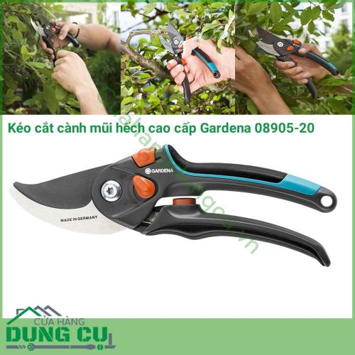 Kéo cắt cành cây mũi hếch Gardena 08905-20