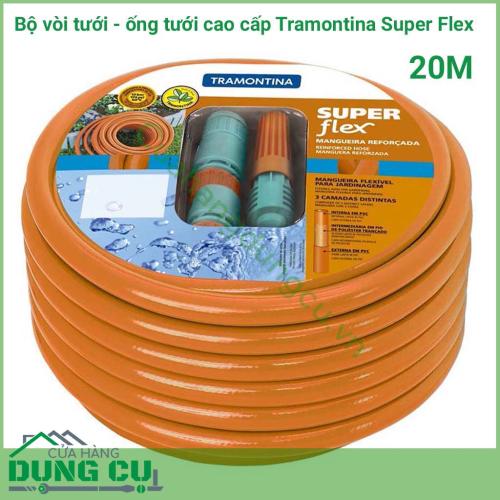 Bộ vòi tưới có thể sử dụng cho hộ gia đình hoặc sừ dụng chuyên nghiệp tưới vườn, với áp suất tối đa chịu được 12bar. Vòi tười có 1 hệ thống điều chỉnh lưu lượng nước tưới thông qua bộ điều chỉnh phía trước