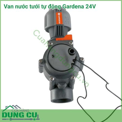 Van điều khiển tưới tự động 24V Gardena 01278-50