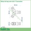 Khớp nói ống chữ Y được sản xuất với chất liệu chất lượng cao dùng tưới cây. Cho phép nối 3 ống lại với nhau để tạo 2 đường ống tưới 