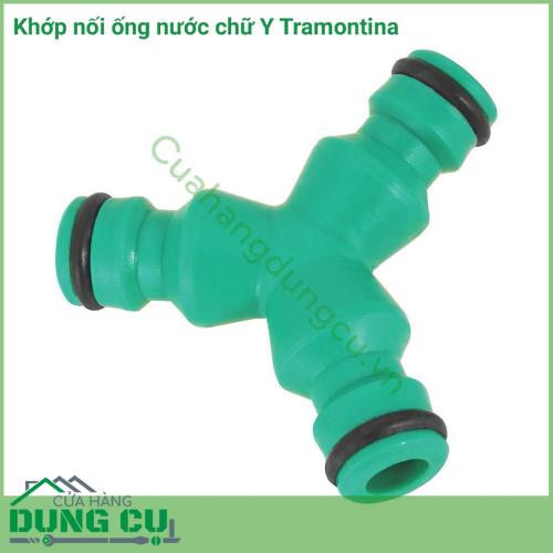 Khớp nói ống chữ Y được sản xuất với chất liệu chất lượng cao dùng tưới cây. Cho phép nối 3 ống lại với nhau để tạo 2 đường ống tưới