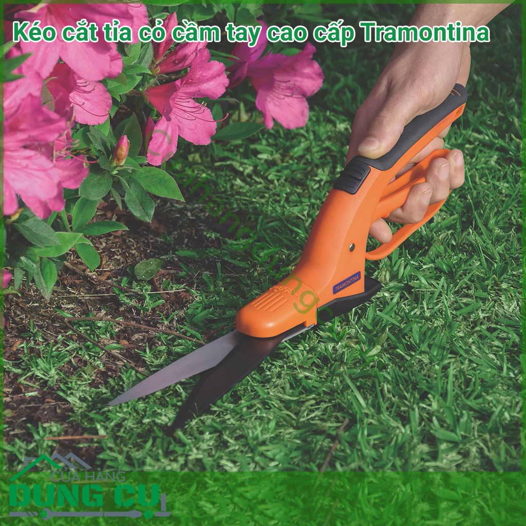 Kéo cắt tỉa cỏ cao cấp cầm tay được làm từ chất liệu cứng hoàn toàn, đảm bảo độ bền cao hơn và độ mài mòn thấp hơn trong quá trình sử dụng. Trọng lượng nhẹ và dễ sử dụng