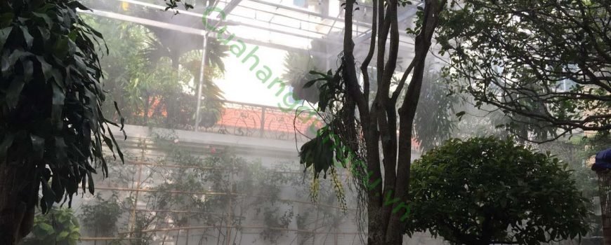 Lắp đặt hệ thống tưới phun sương tại hà nội